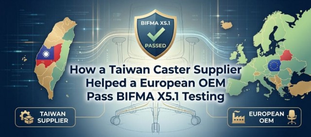 TaiwanCasterSupplierHelpedaEuropeanOEM