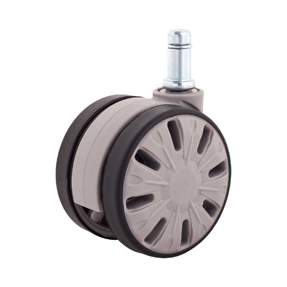 Gray Gaming Chair Wheel offering smooth and reliable performance.