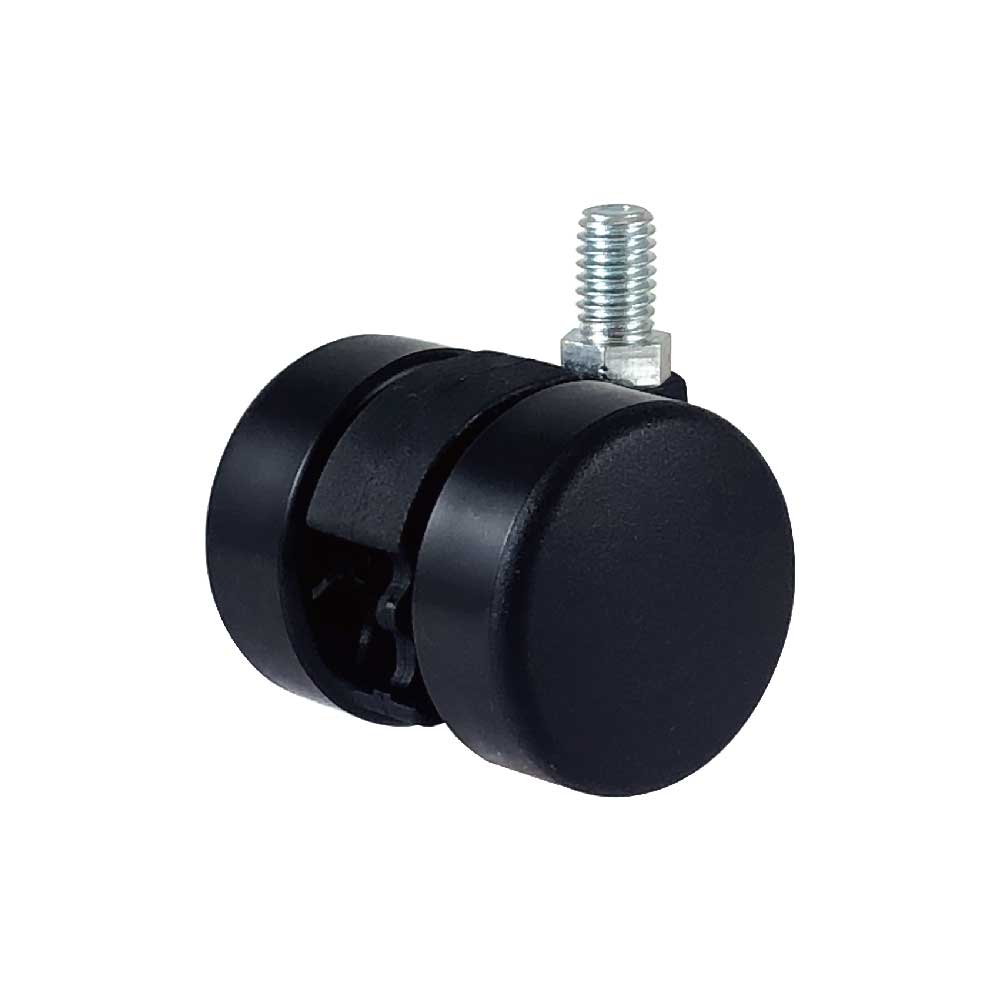 Black PU Caster Wheel for Office Chair and Furniture Casters