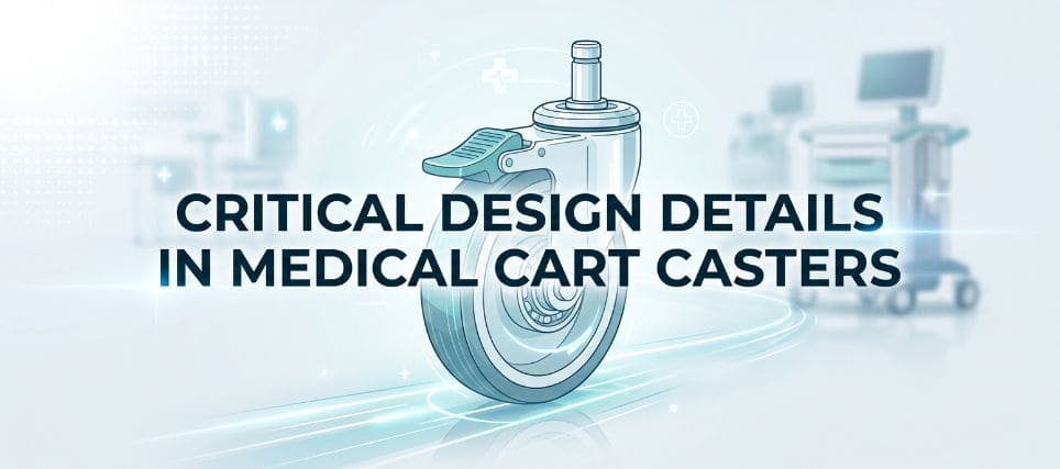 6CriticalDesignDetailsinMedicalCartCasters