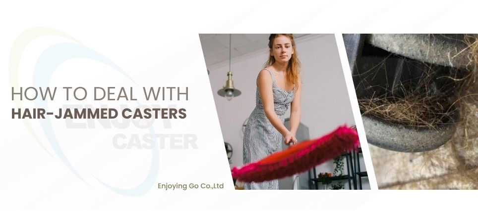 Hair-proof caster design