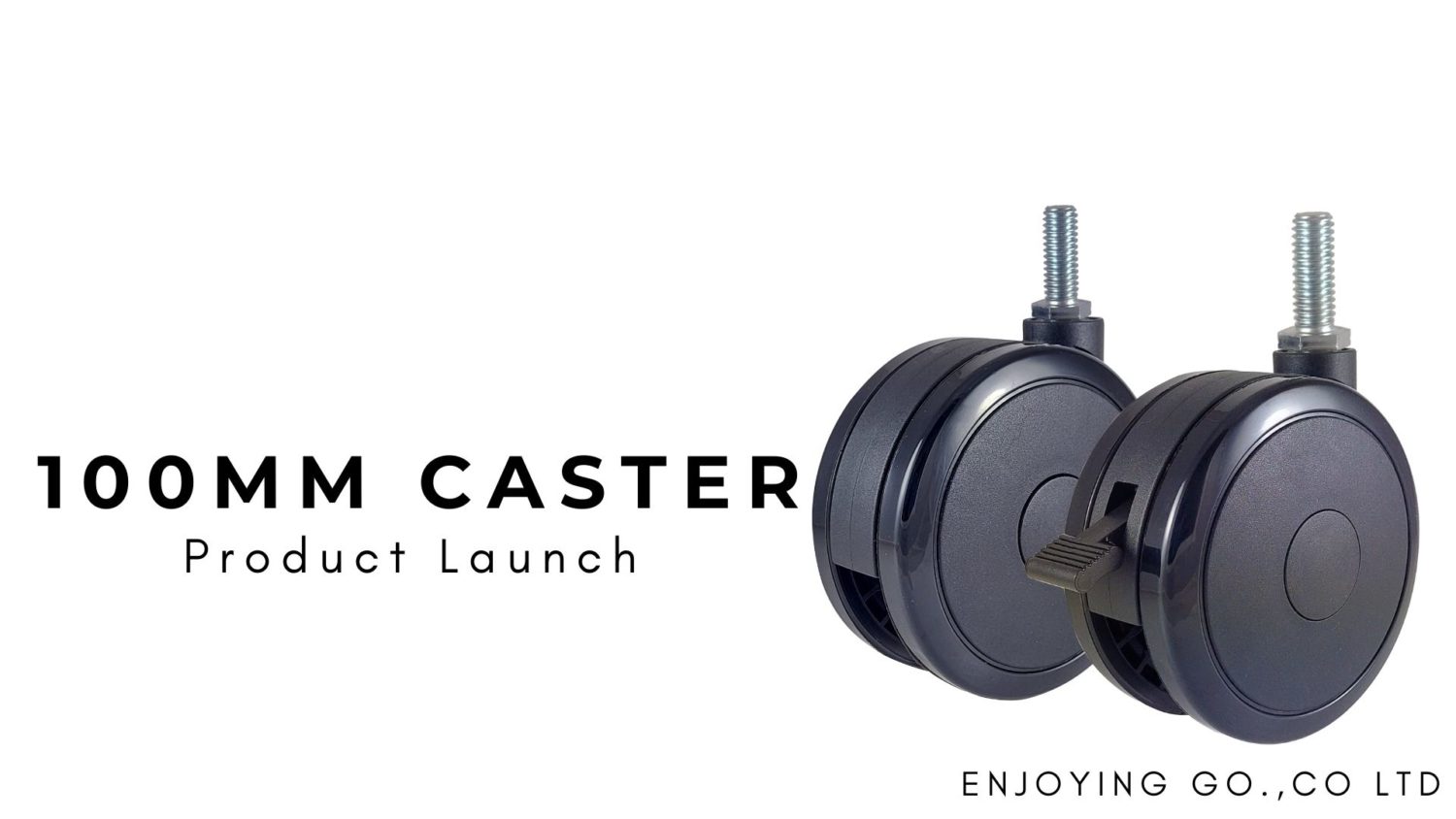 100mm new caster launched: A new heavy-duty caster wheel addition in our catalog